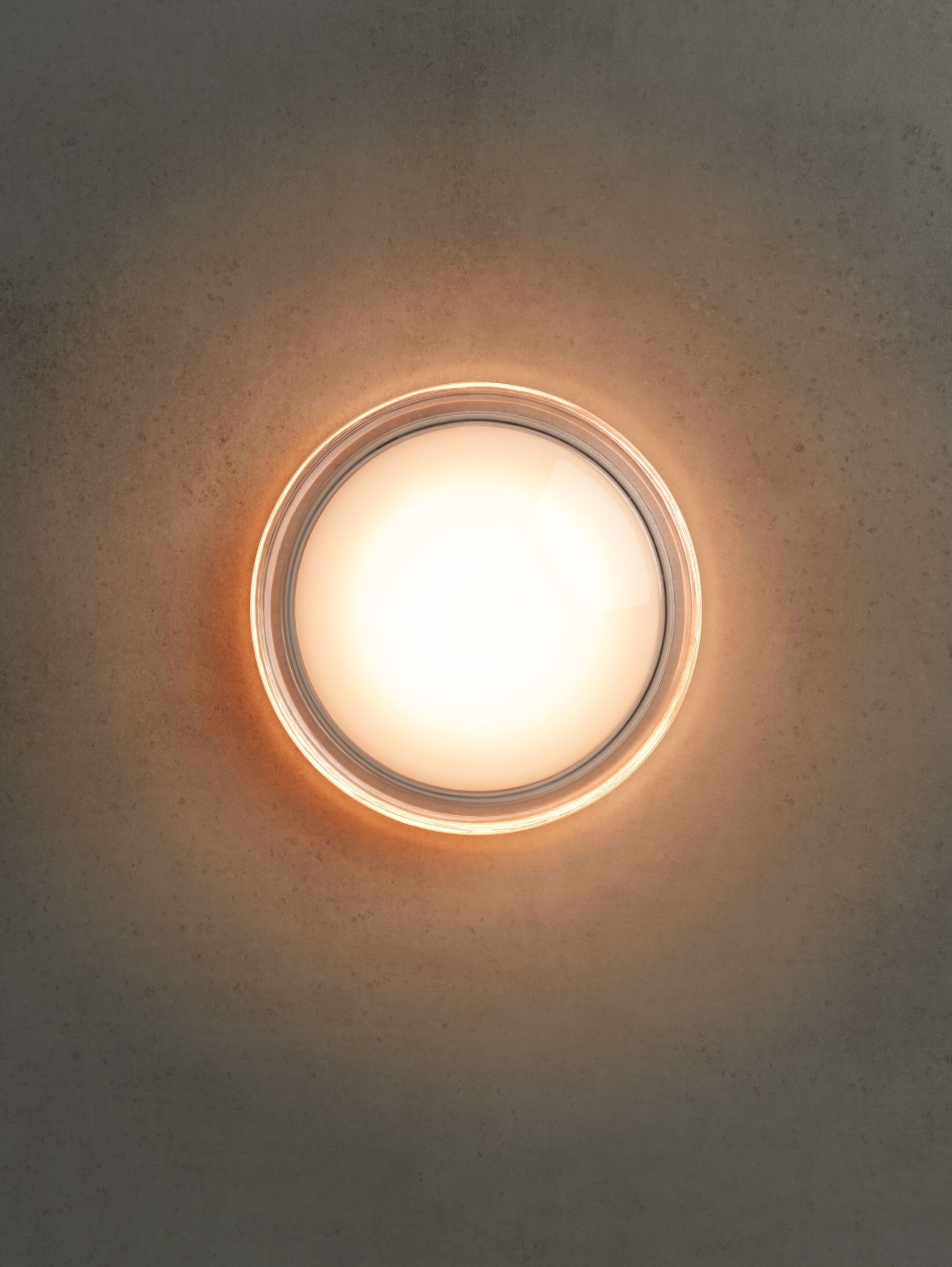 DOTS GLASS LED glass and aluminium wall lamp By Vibia