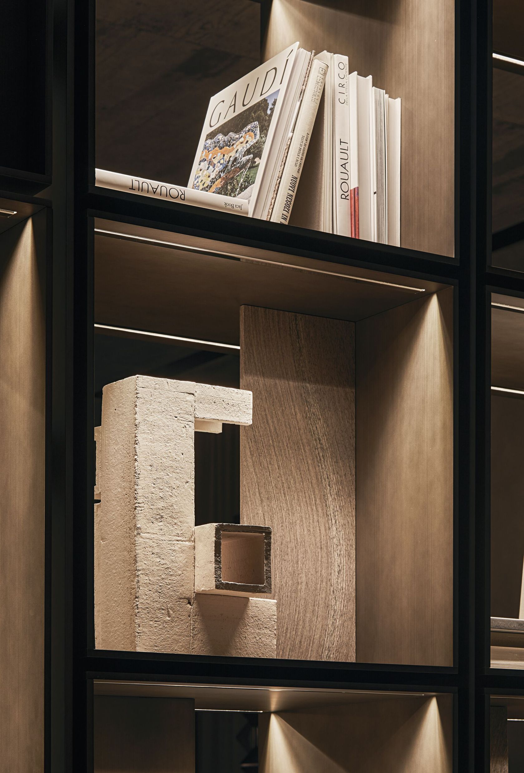 C-SQUARE Bookcase By Visionnaire