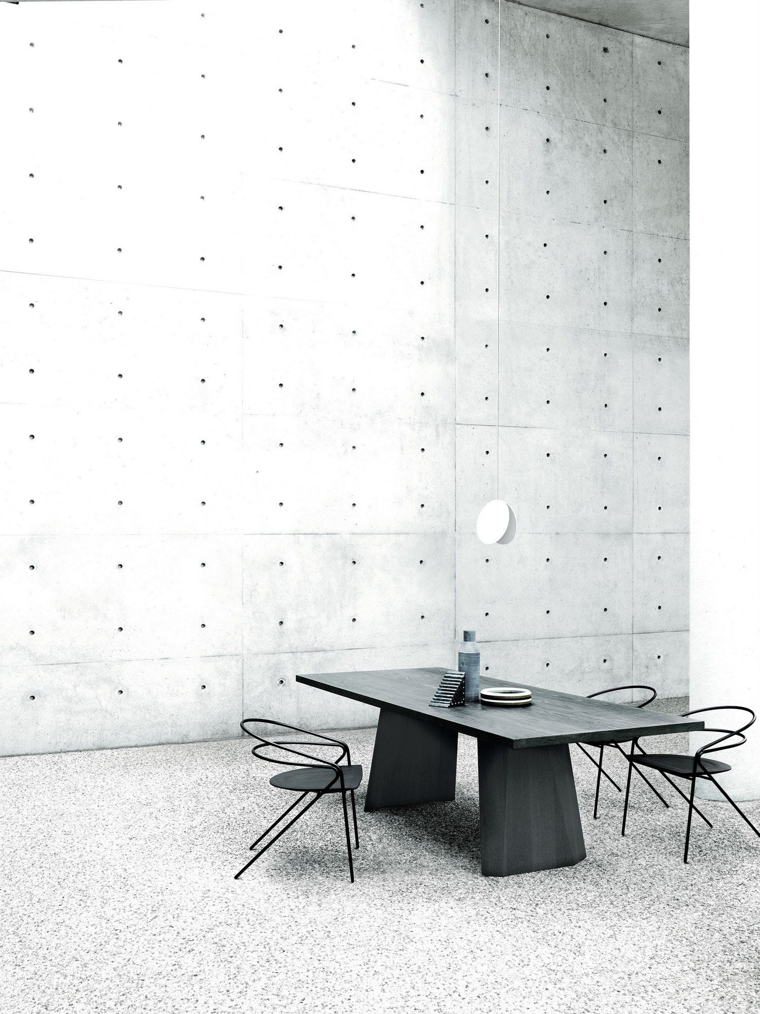 WEDGE Rectangular table By Living Divani | design Arik Levy