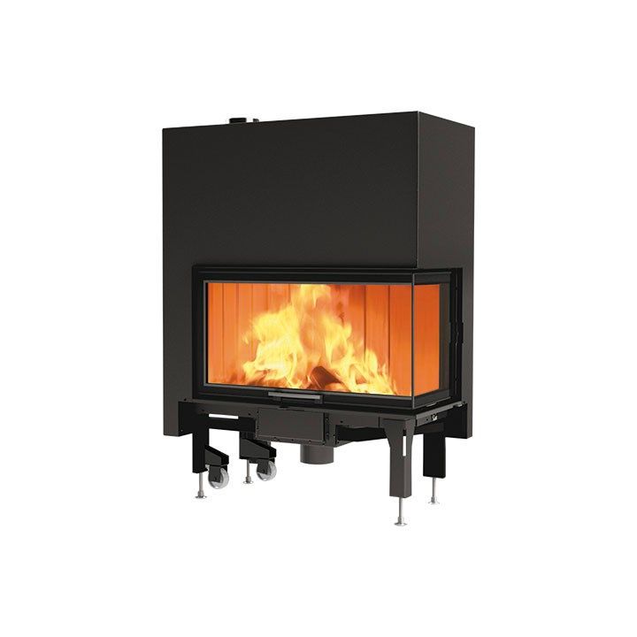 Doublesided woodburning fireplace WINDO2 75/95 By EDILKAMIN