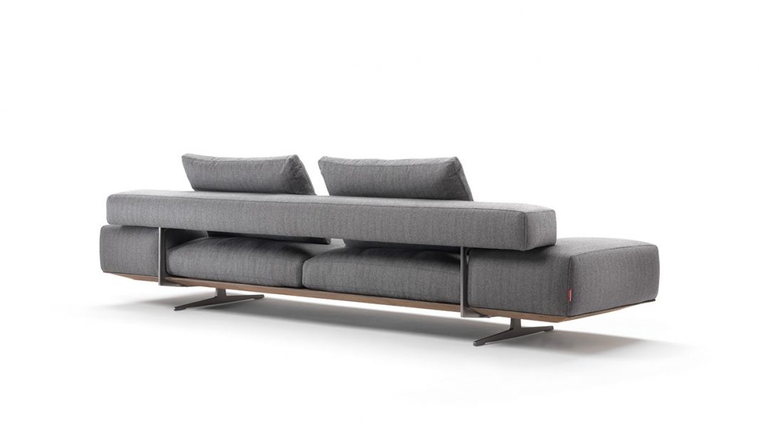 WING - Canapé modulable2 places en tissu