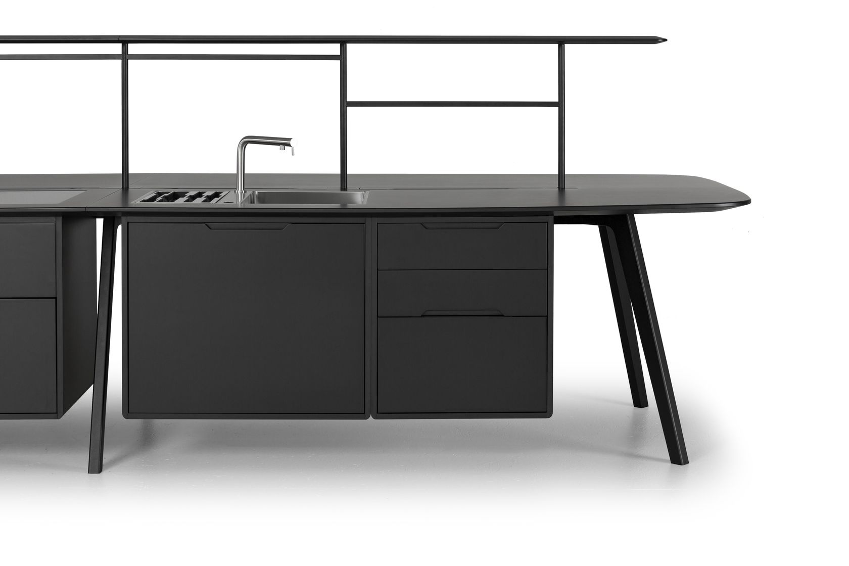WING KITCHEN Mini kitchen By True Design design Parisotto+Formenton