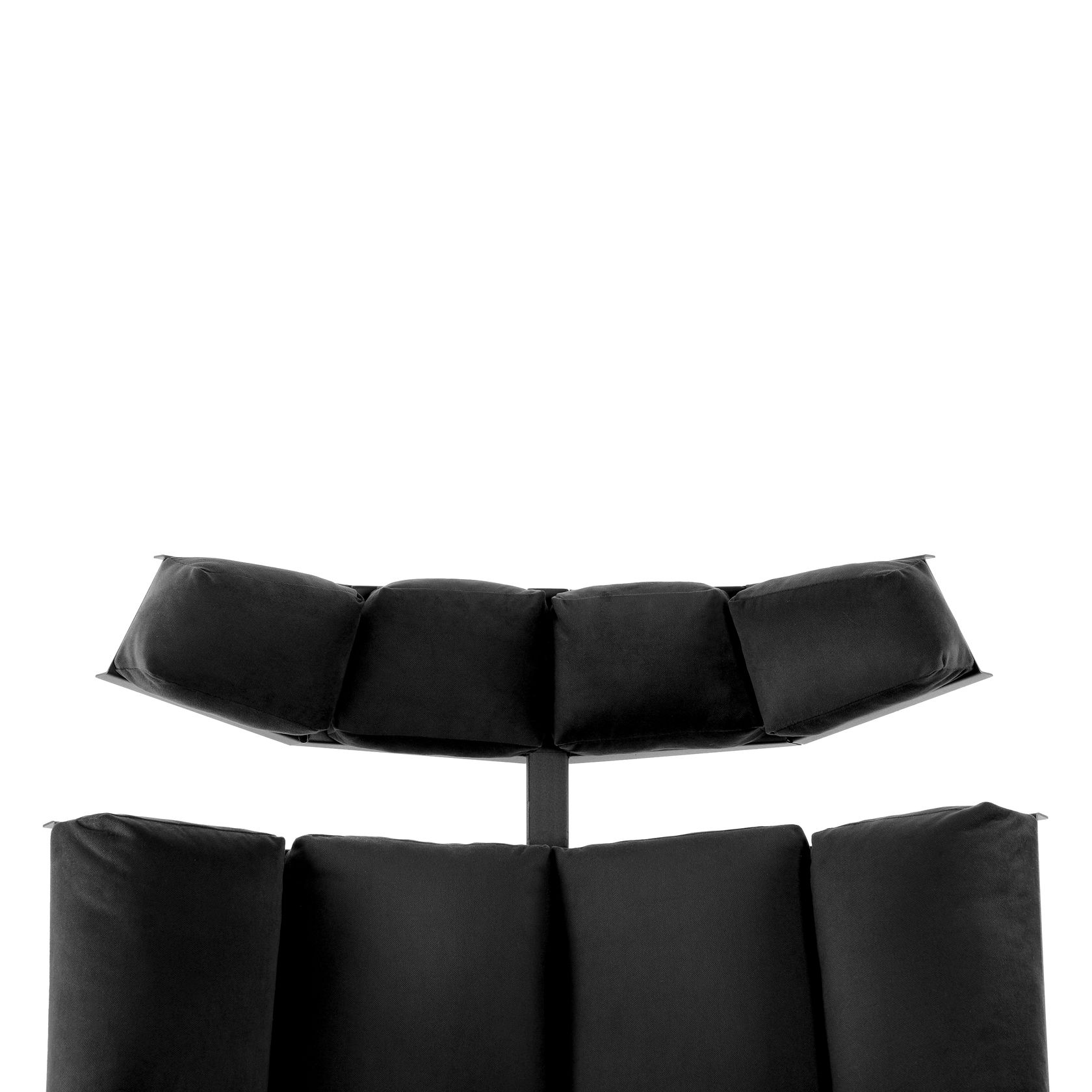 Fabric armchair with footstool X1 X Collection By ODESD2 design
