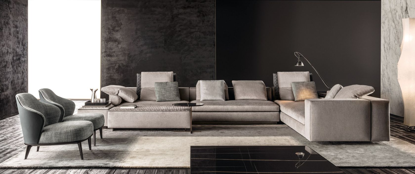 YANG 沙发 By Minotti | design Rodolfo Dordoni