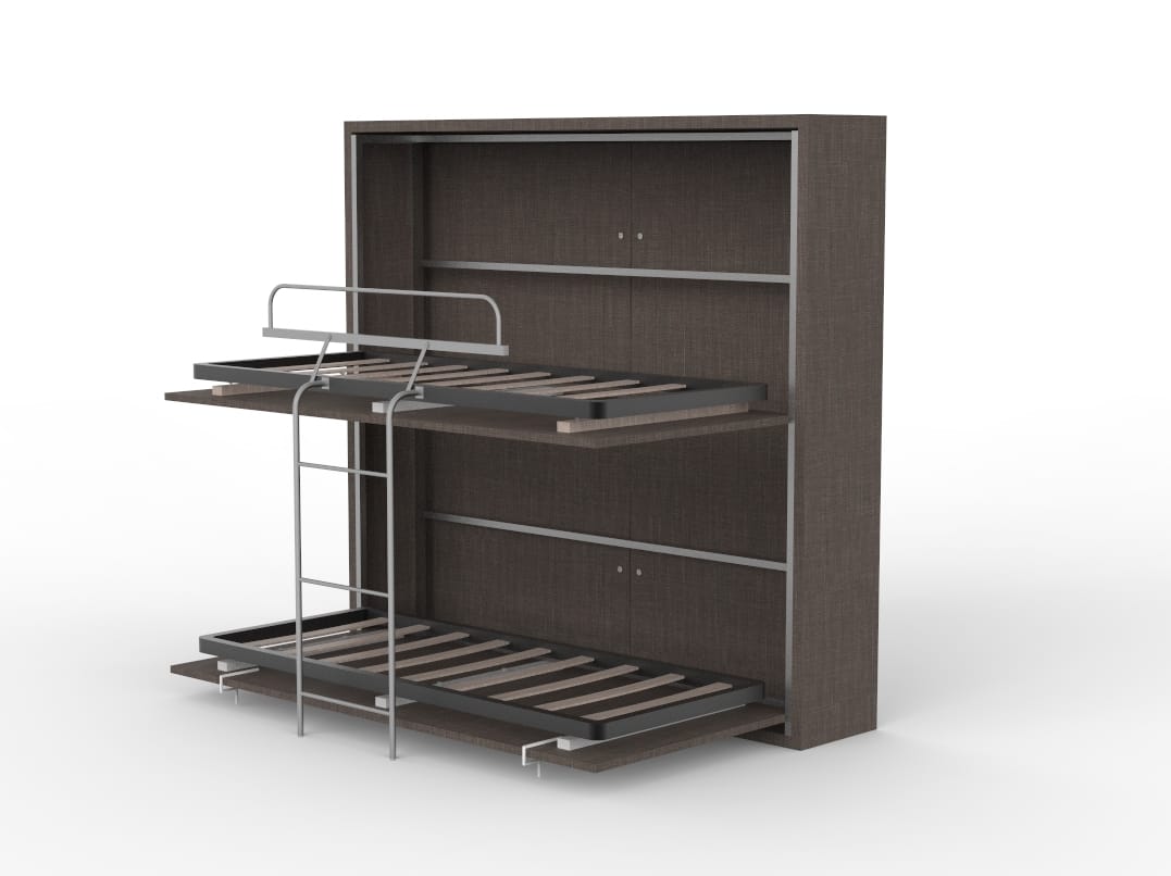 Pulldown bunk bed ZEUS ML 04 Zeus Collection By Mobilspazio