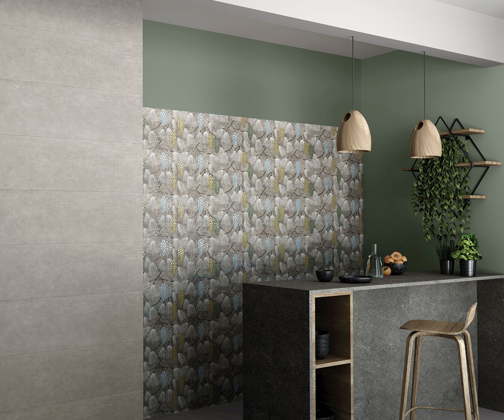 ABSOLUTE DECORO PINE GREY wall tiles By MARINER