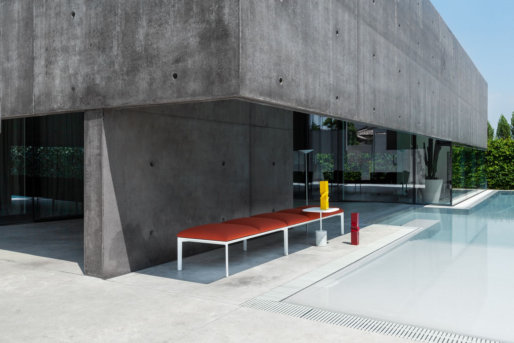 ADD OUTDOOR | Garden bench ADD OUTDOOR Collection By Lapalma design ...
