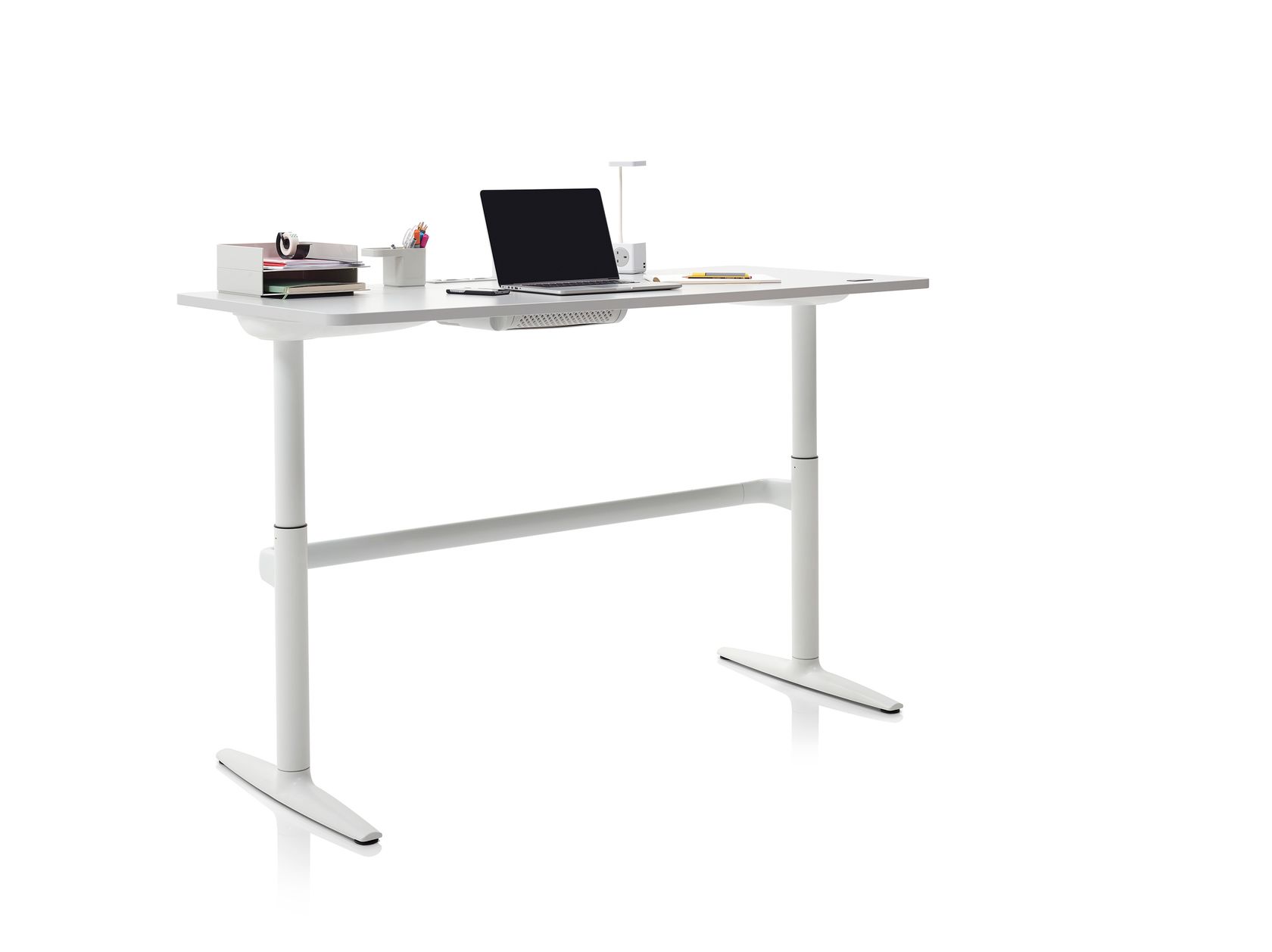 ATLAS OFFICE LANDSCAPE Heightadjustable office desk By Herman Miller