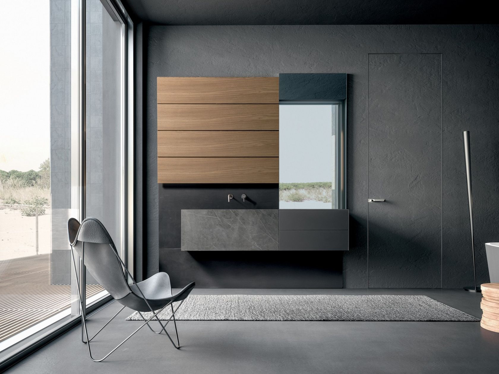 BLADE | Mueble bajo lavabo Colección Blade By MODULNOVA
