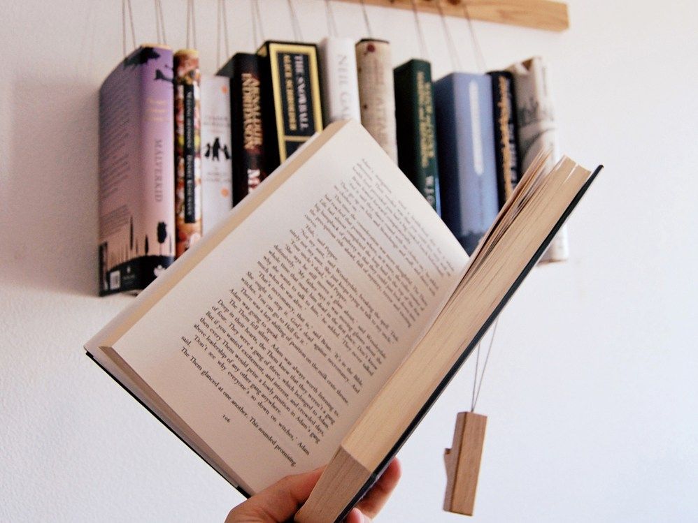 BOOK RACK | Oak bookcase By AGUSTAV