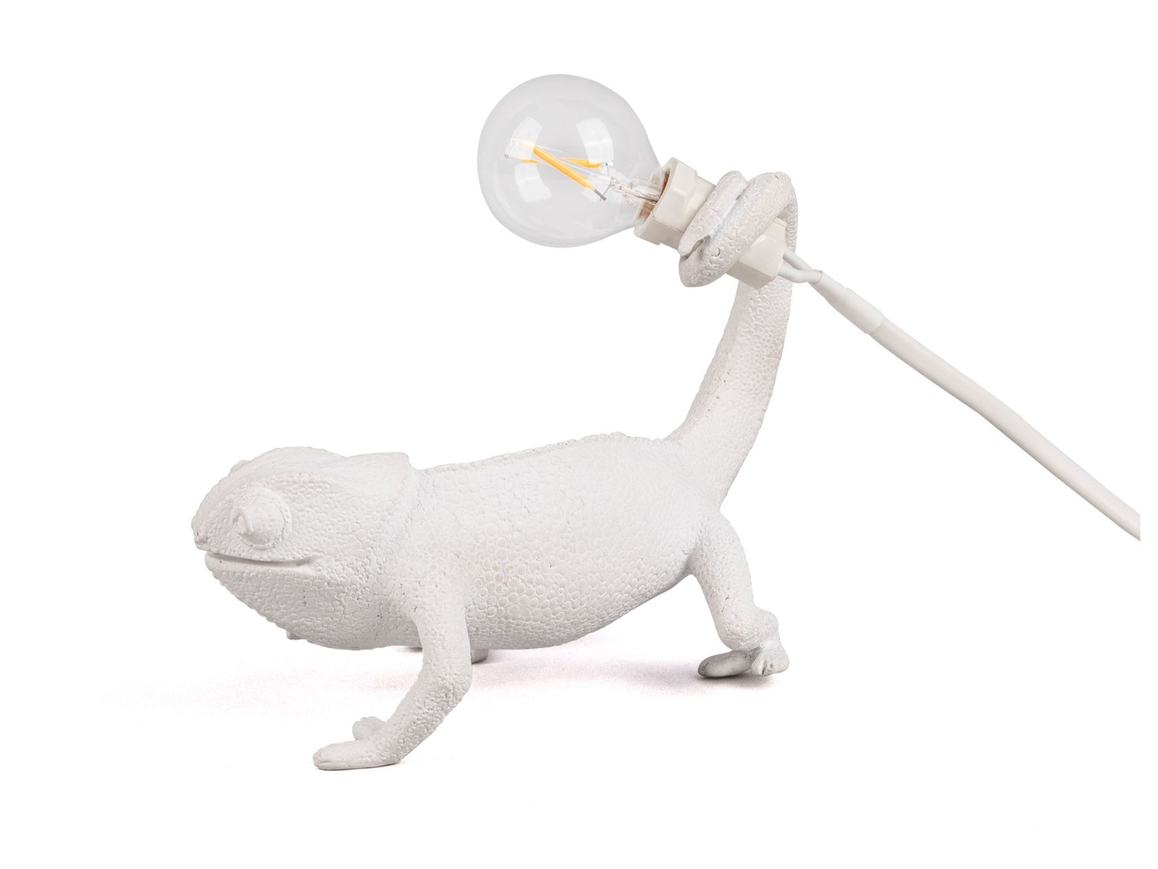 Seletti Lampada USB Chameleon Still – Design Marcantonio, In Resina, 14 Cm - 4