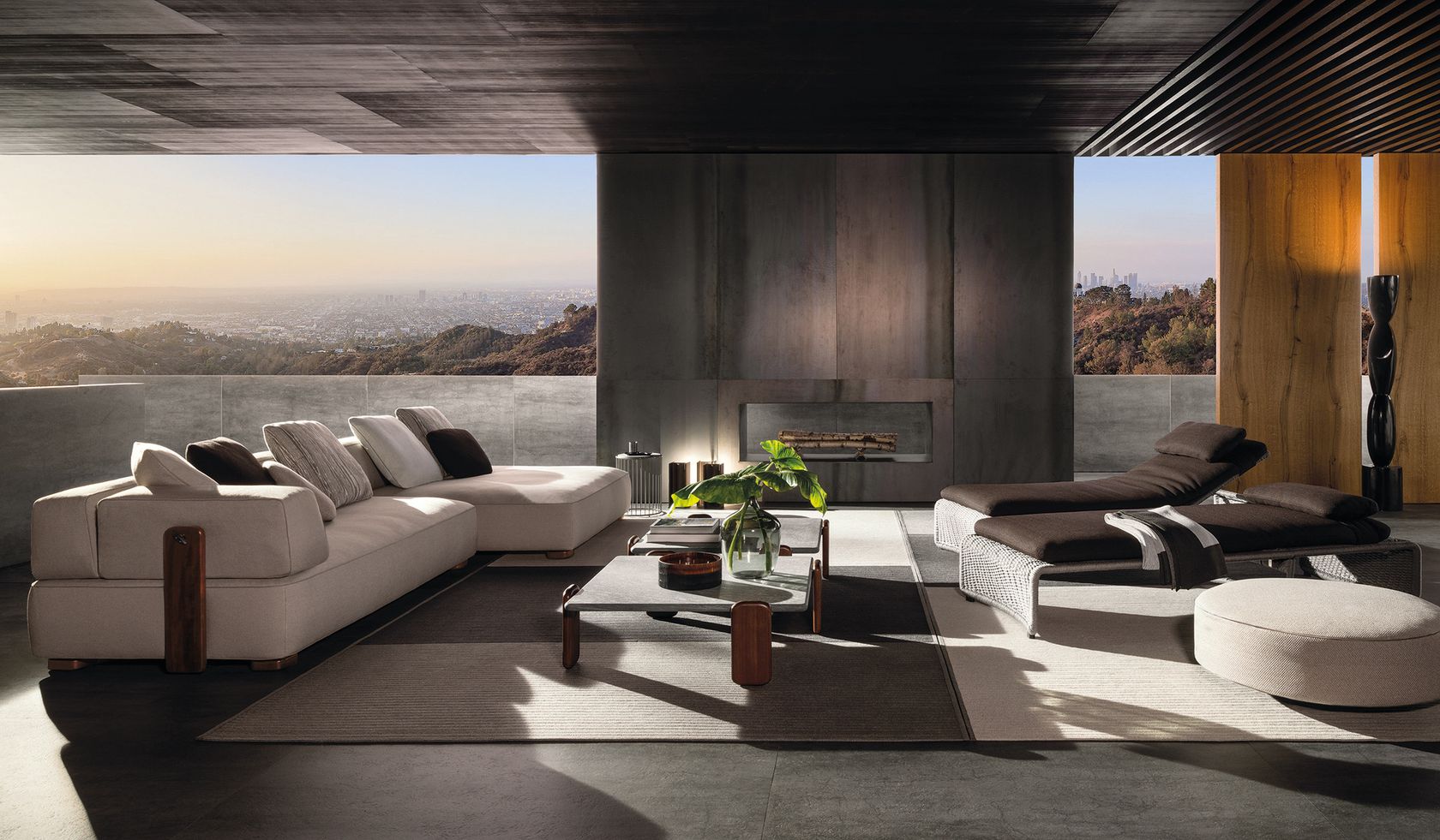 FLORIDA Coffee table By Minotti design Rodolfo Dordoni