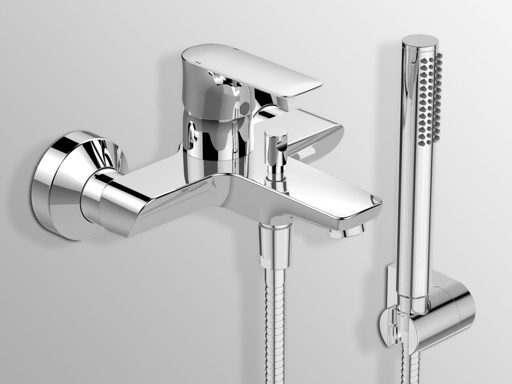 Chromed brass bathtub tap / shower tap CONNECT AIR A7056AA Connect