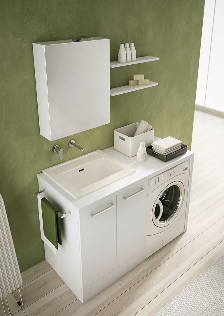 Mueble para lavandería para lavadora DOUBLE 10 Colección Double By BMT