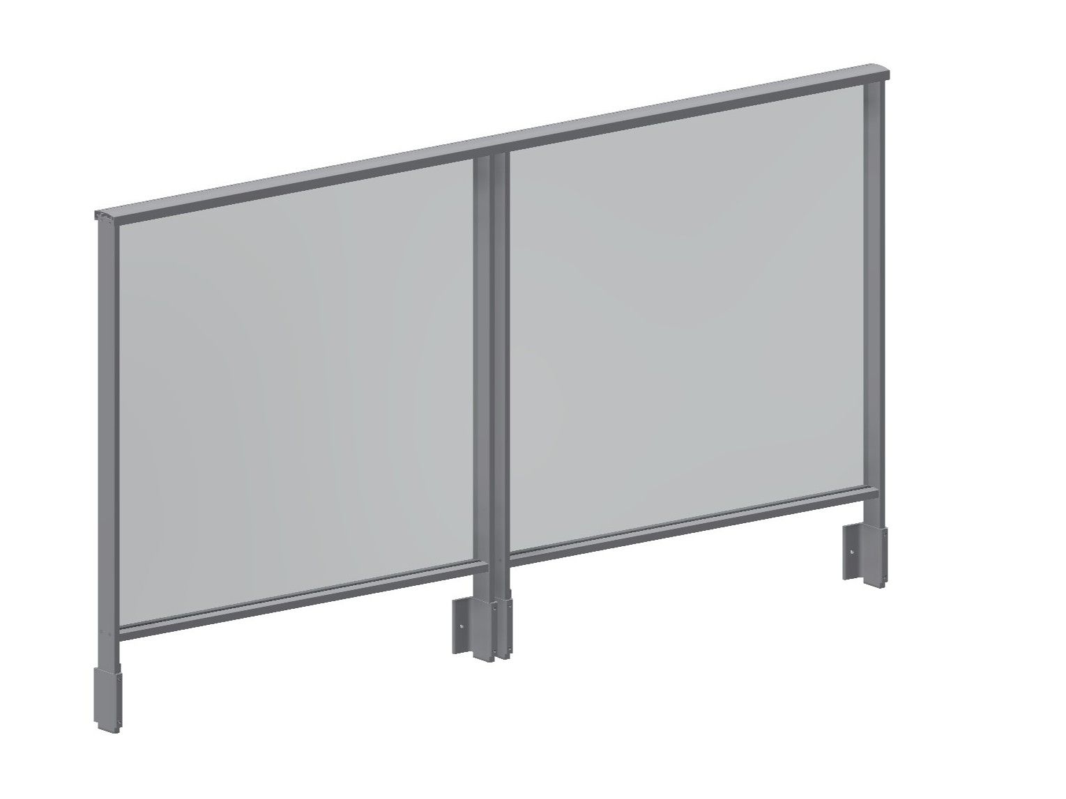 EASY ALU Aluminium parapet By QRAILING ITALIA