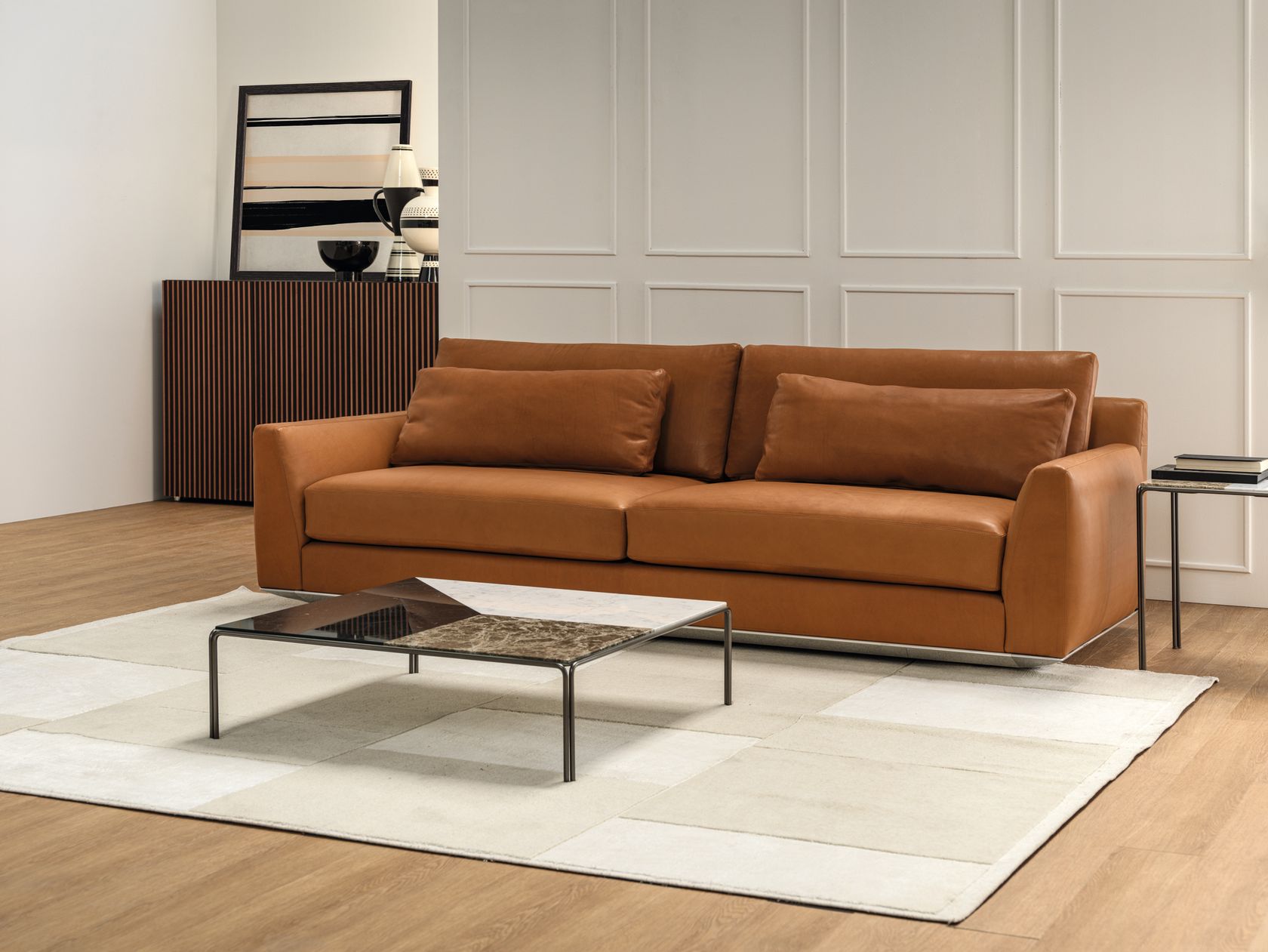 ELLINGTON - Canapé tissu personnalisable - Vue supplémentaire 3