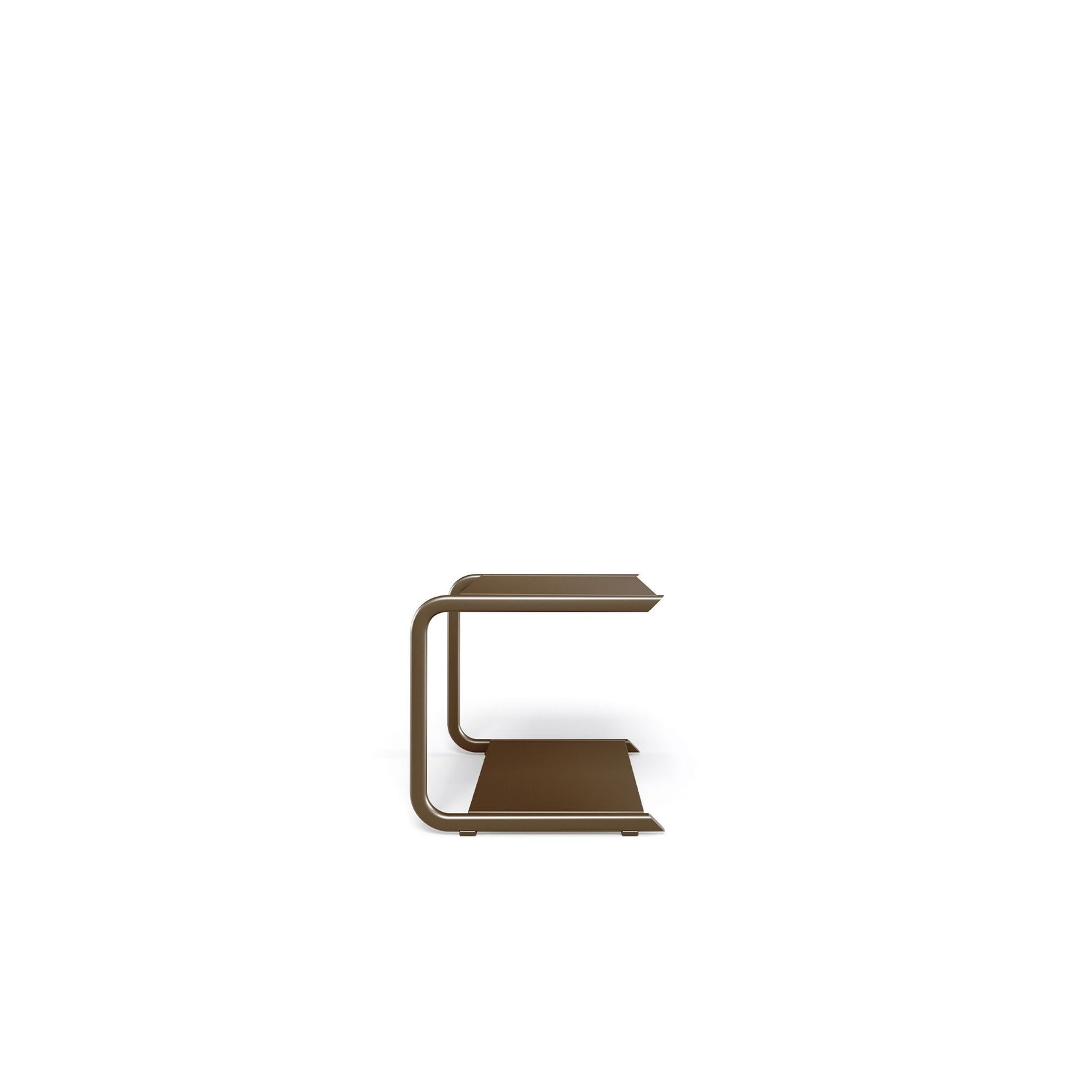HOLLY Low aluminium garden side table By Emu