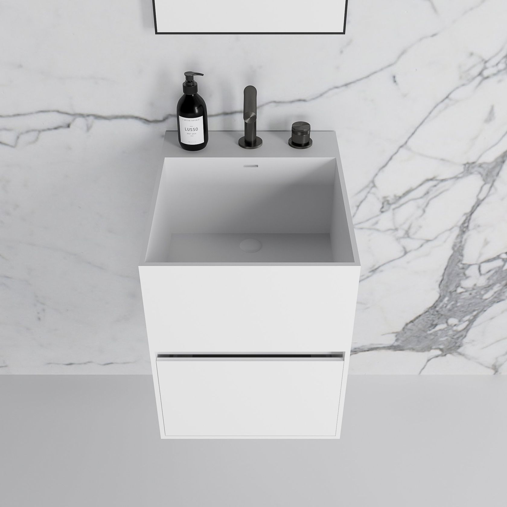 ETHOS Vanity unit with drawers By LUSSO