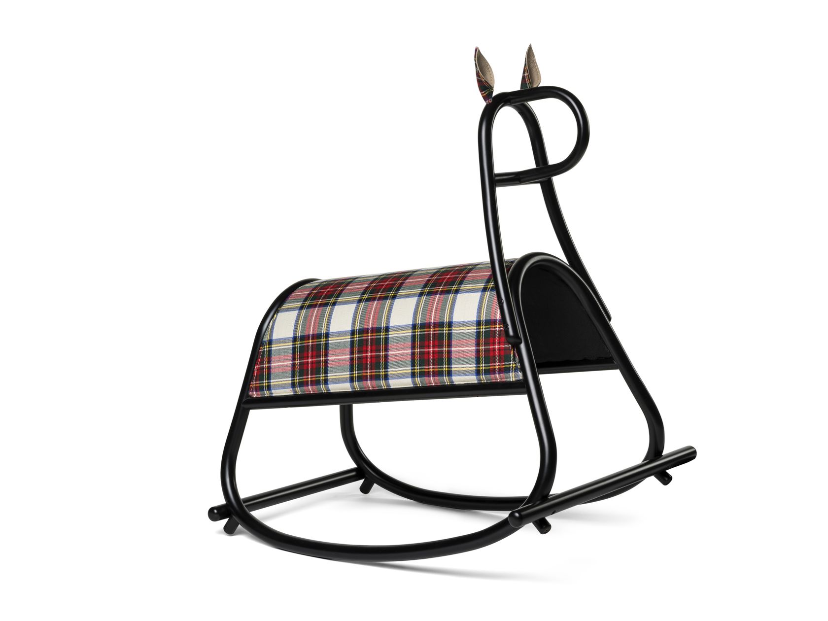FURIA - CHRISTMAS EDITION | Cheval ?� bascule en tissu By Wiener GTV Design design FRONT