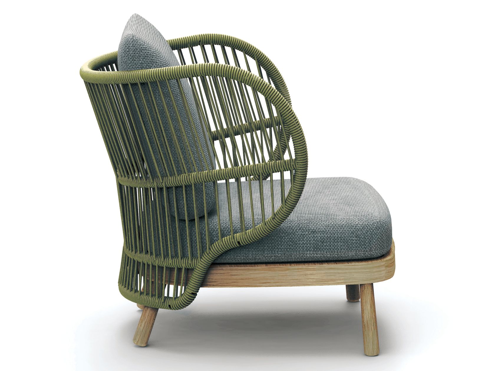 JUMBO Garden armchair Jumbo Collection By Kun Design design Kun Qi