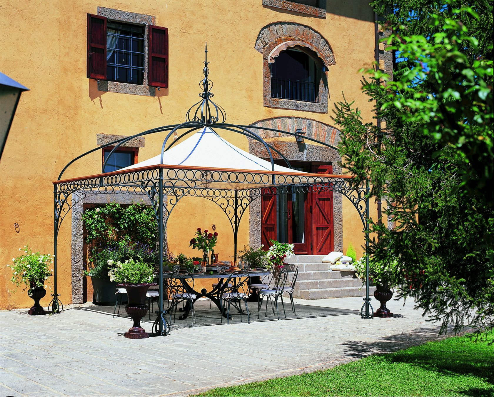 Gloriette en fer L300XPR300XH320 CM
