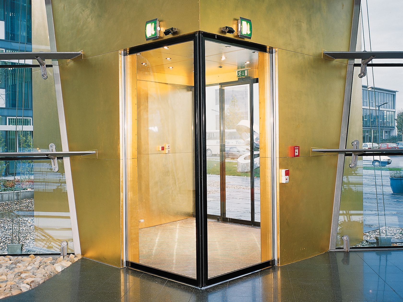 Schiebe- Automatische Eingangstür GEZE SLIMDRIVE SLV / SLV-FR ...