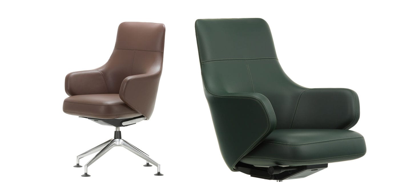 Leather executive chair GRAND CONFERENCE LOWBACK Grand Executive