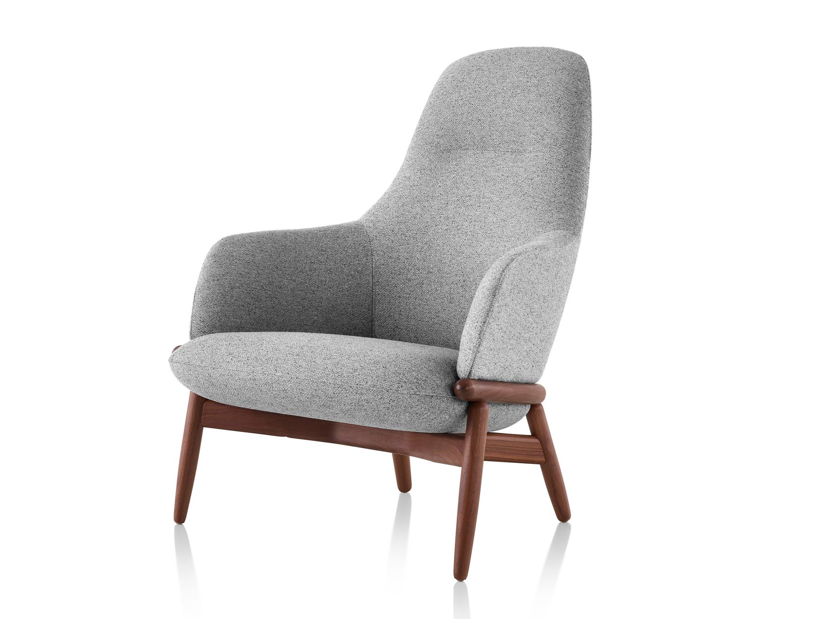 Highback fabric armchair REFRAME Highback armchair Reframe