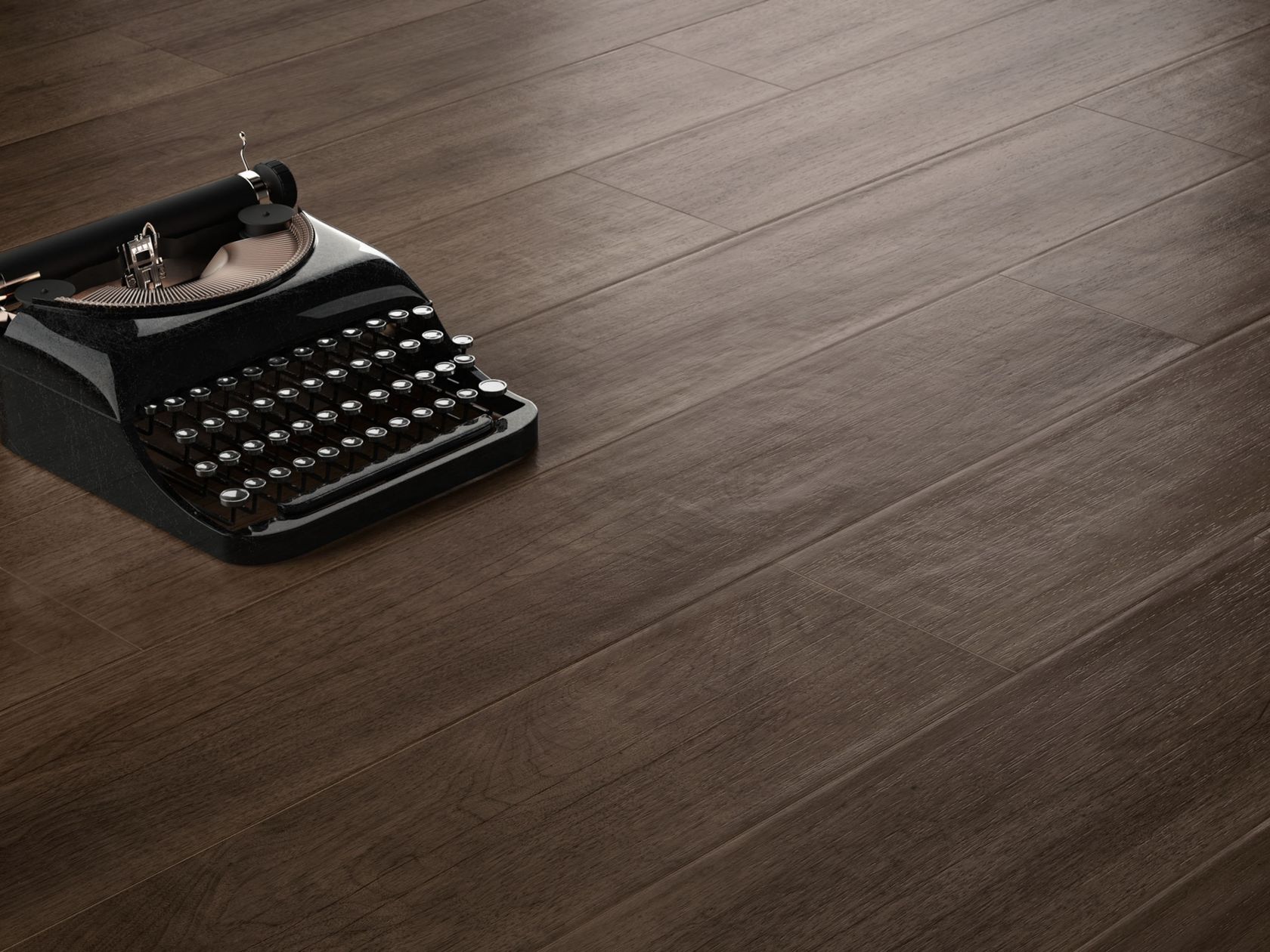 Porcelain stoneware wall/floor tiles with wood effect LAKEWOOD MOKA