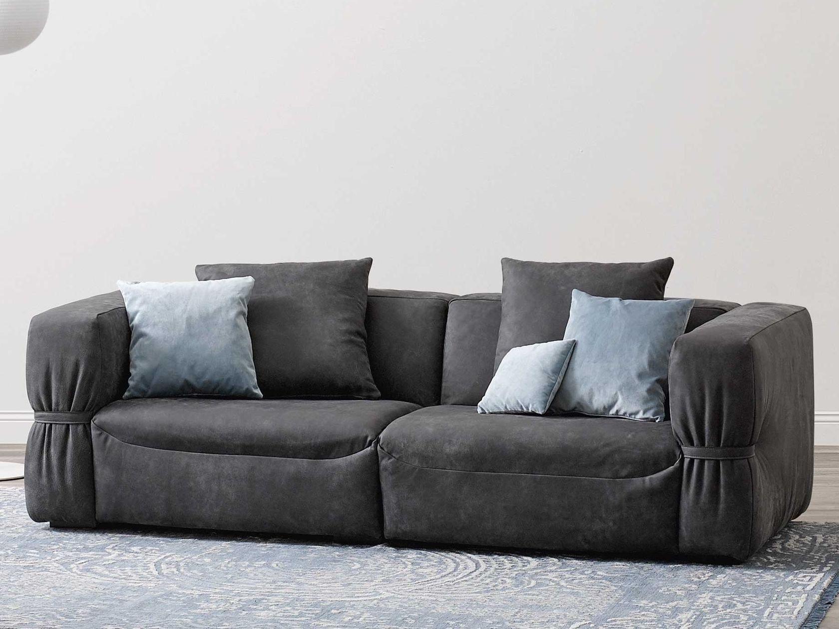 2 seater leather sofa LE CHIC 2 seater sofa By Zani Collezione Poltrone