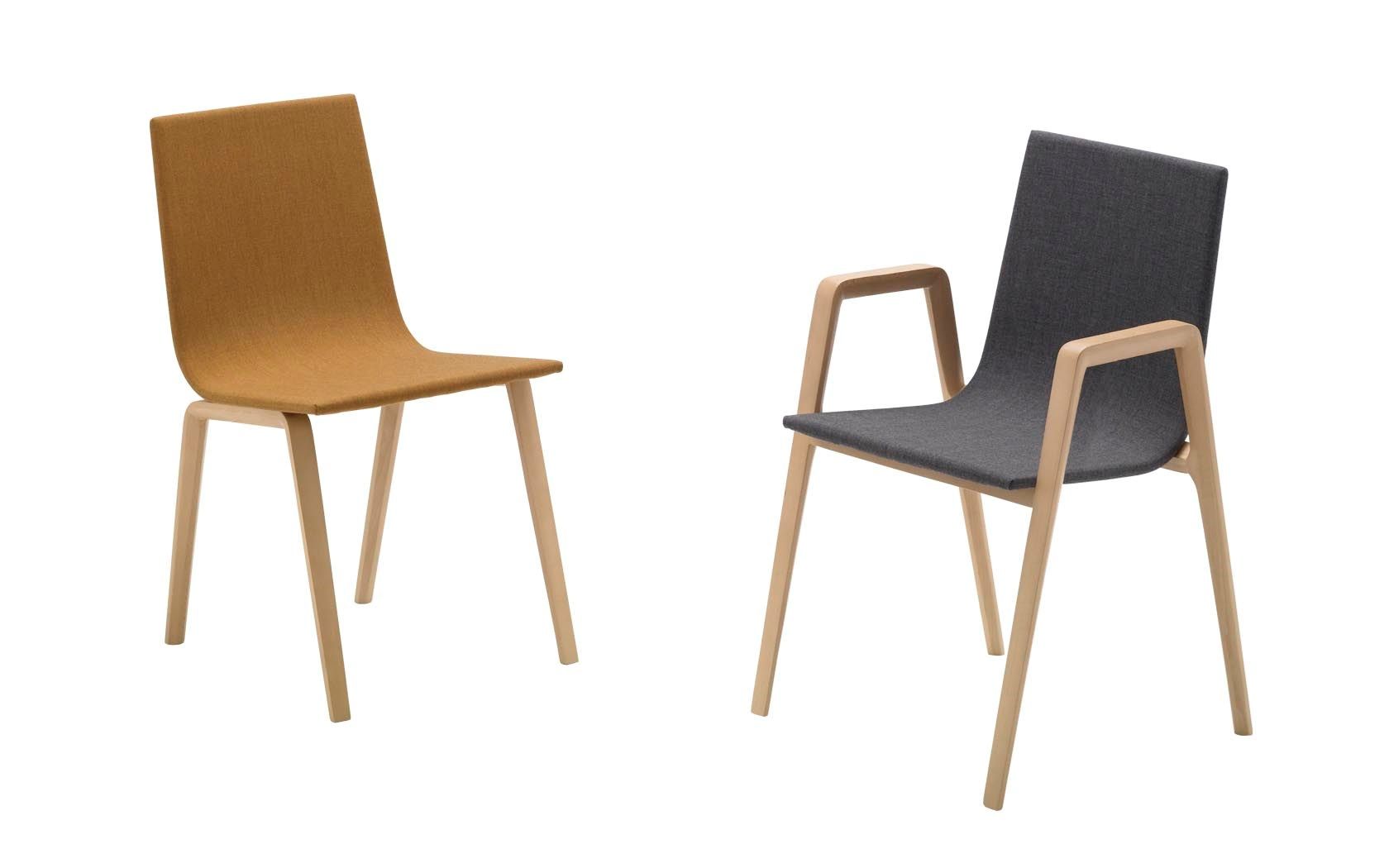 Oak chair with armrests LINEAL SO0761 Lineal Collection By Andreu World ...