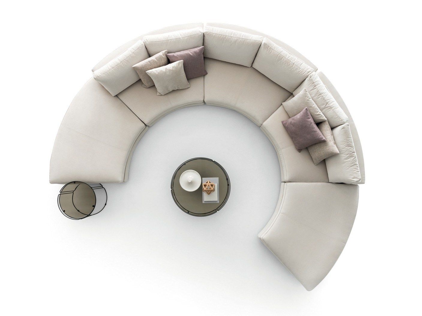 LOMAN Curved sofa By Ditre Italia design Stefano Spessotto
