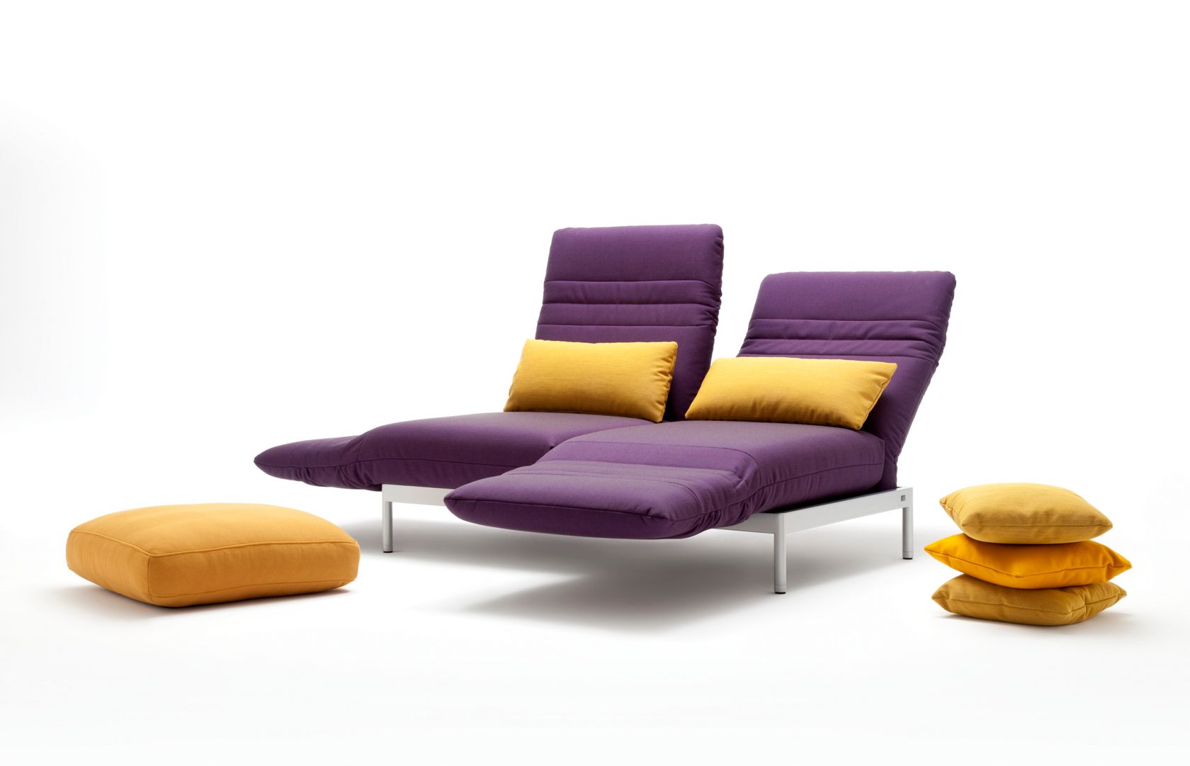 ROLF BENZ 380 PLURA Chaise longue Rolf Benz 380 PLURA Collection By