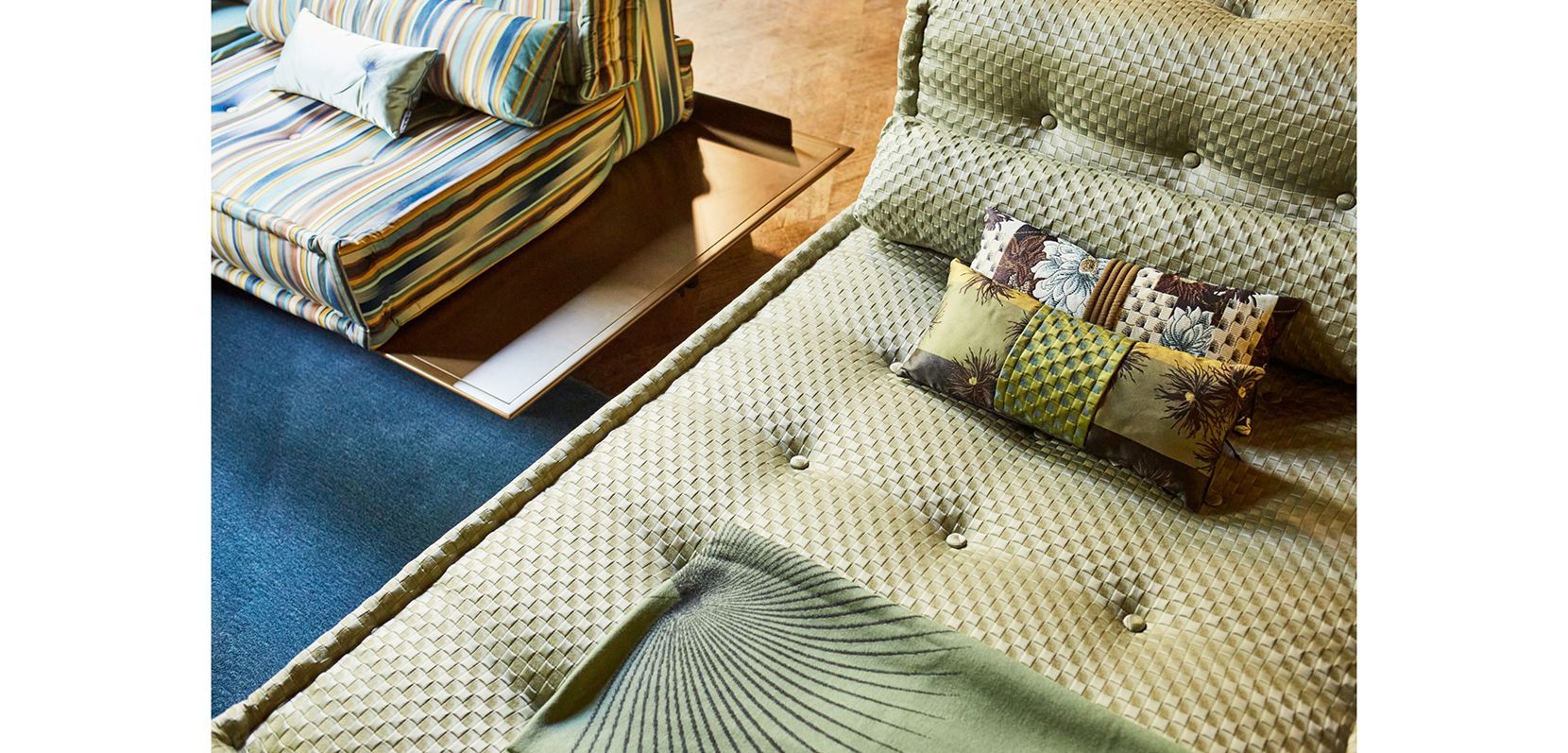 Canapé composable en tissu MAH JONG | IRUNE Collection Mah Jong By
