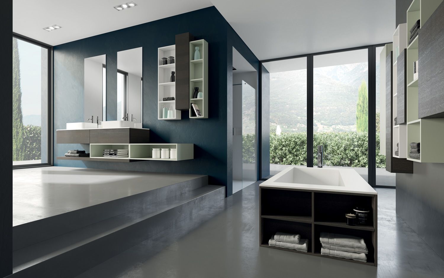 Bathroom / vanity unit MAKE 04 Make Collection By LASA IDEA