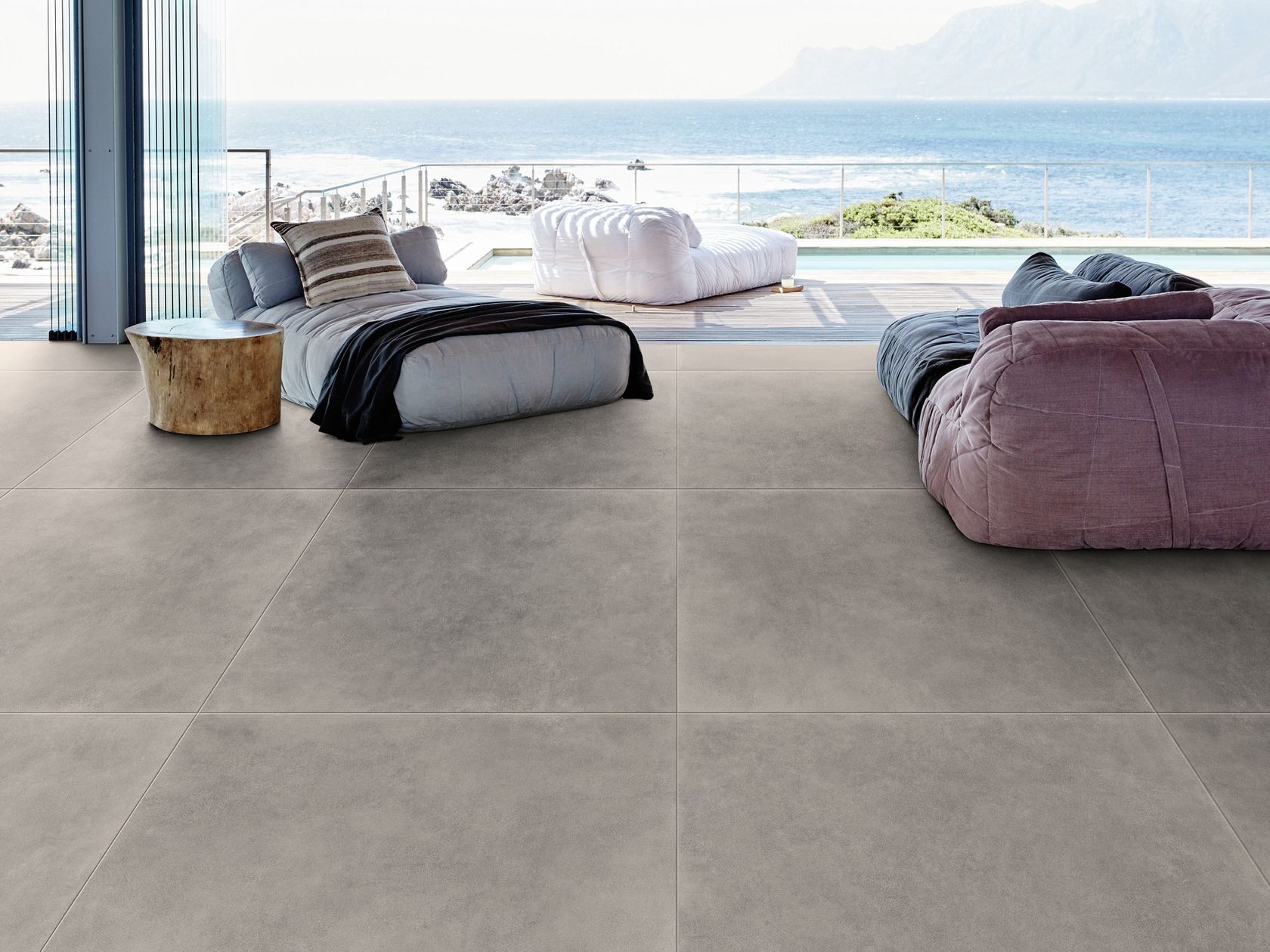 Indoor/outdoor porcelain stoneware wall/floor tiles MATERIAL By MARAZZI