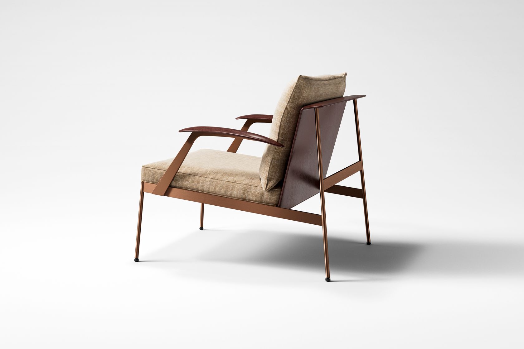 MERCURY Easy chair with armrests By Ritzwell