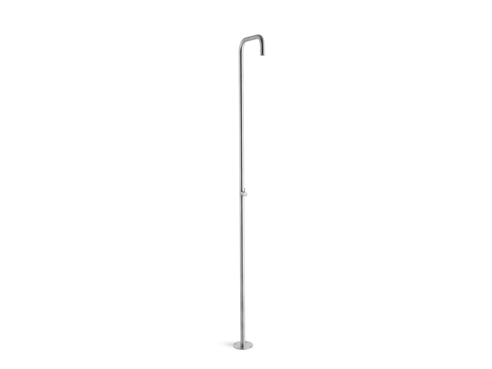 METAL 316 Floor standing stainless steel shower panel By AQUAELITE