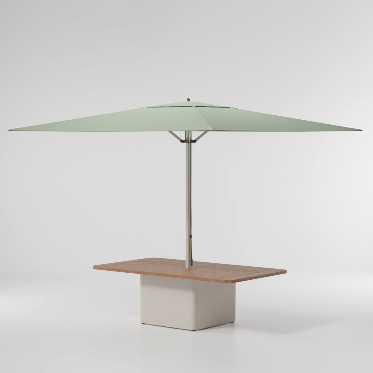 METEO L Square Garden umbrella By Kettal design Konstantin Grcic