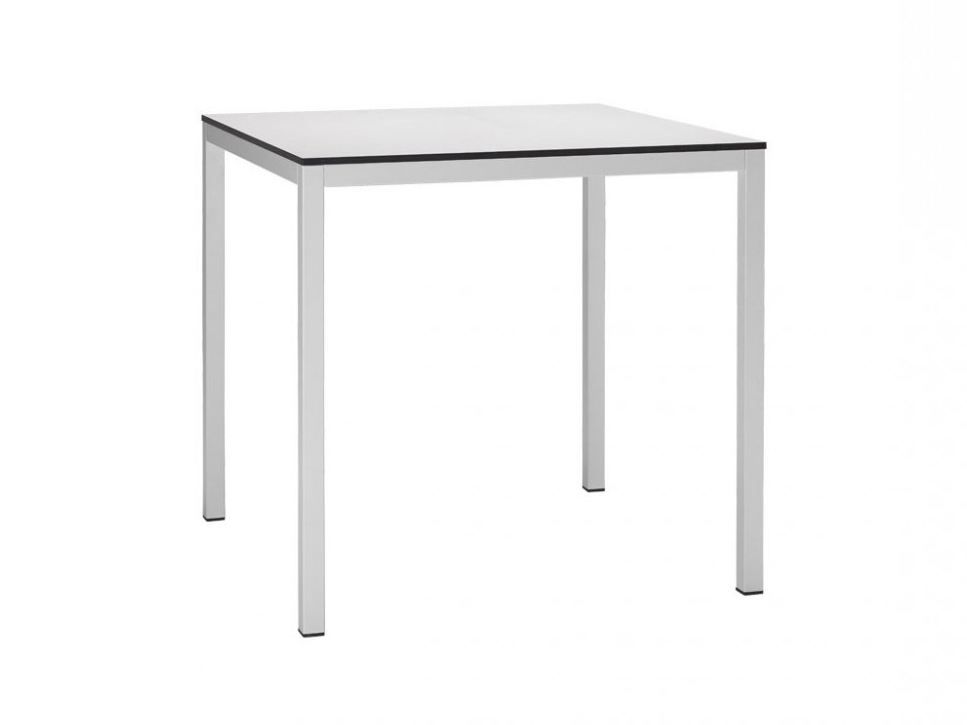 MIRTO | Square table Stackable square powder coated steel table By SCAB ...
