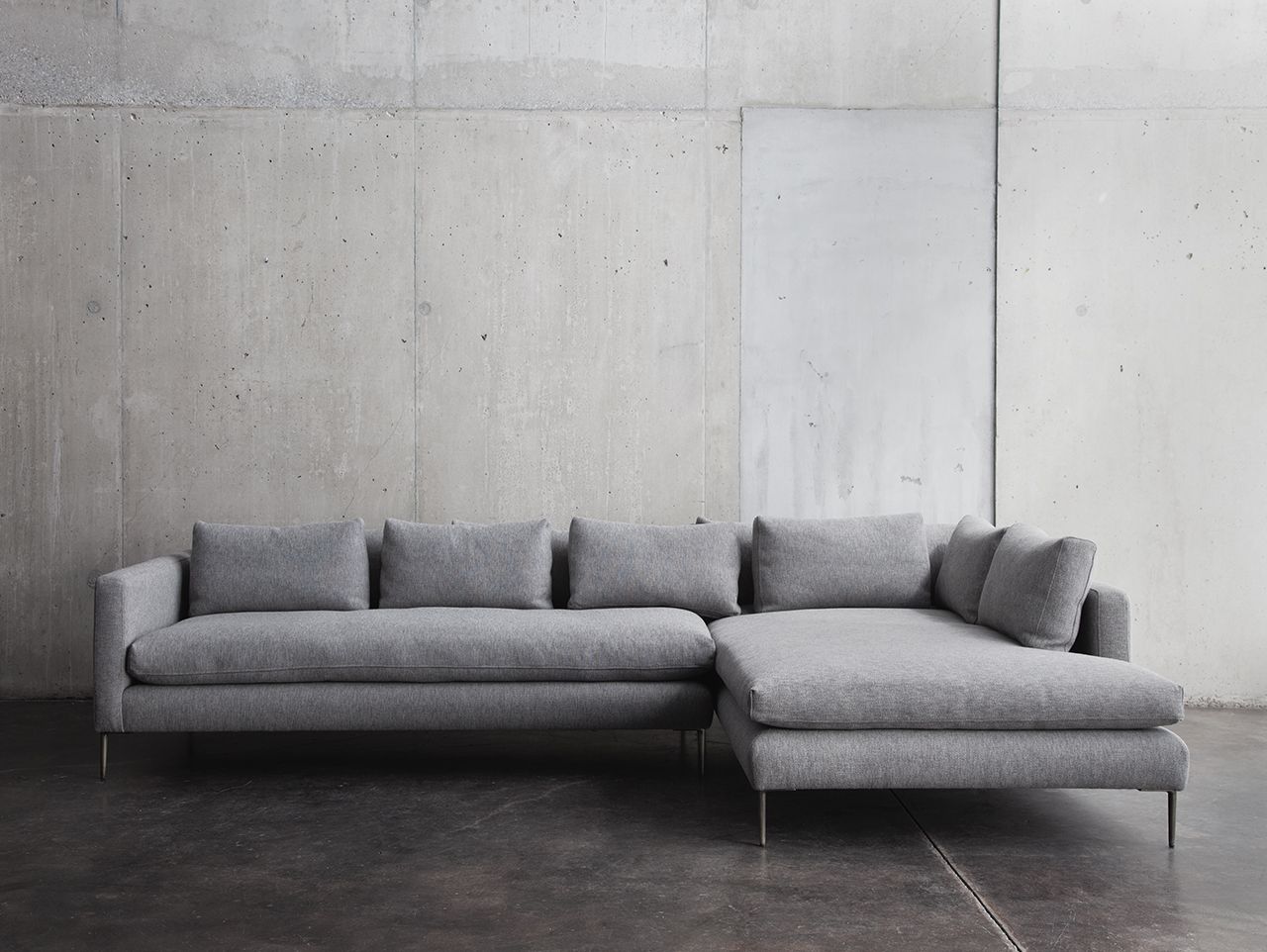 Sectional modular sofa MODERN LOUNGE By Montauk Sofa
