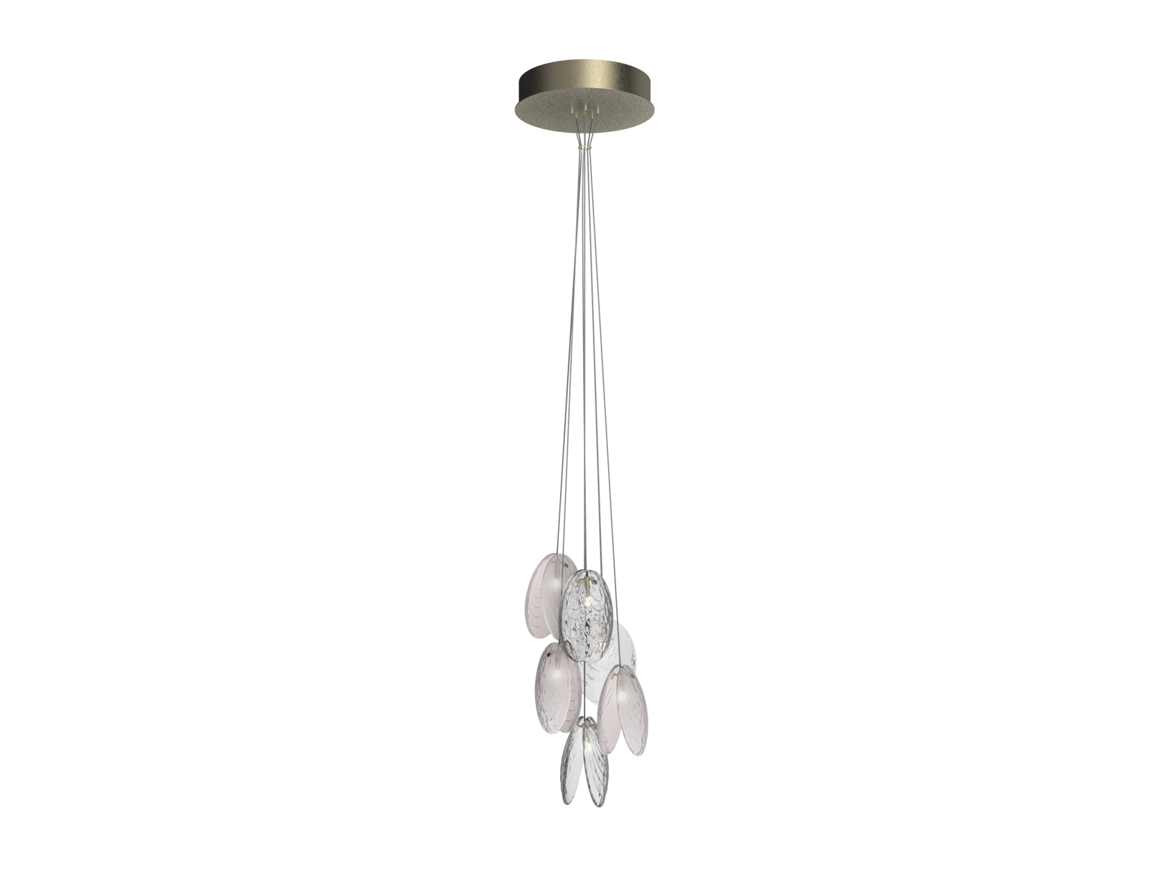 MUSSELS CLUSTER 12 Pendant lamp By Bomma