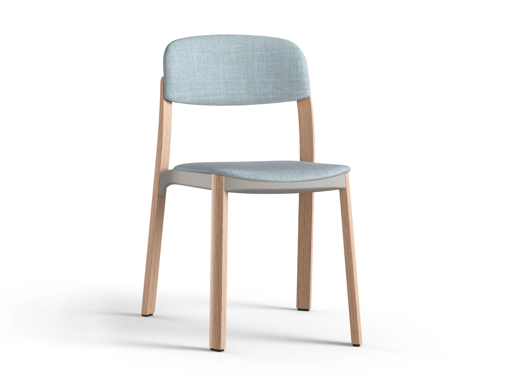 NATE Stackable wooden chair By Brunner design Steffen Kehrle