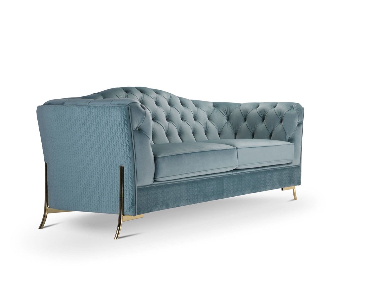 NEFELE Tufted fabric sofa bed with fire retardant padding By Domingo