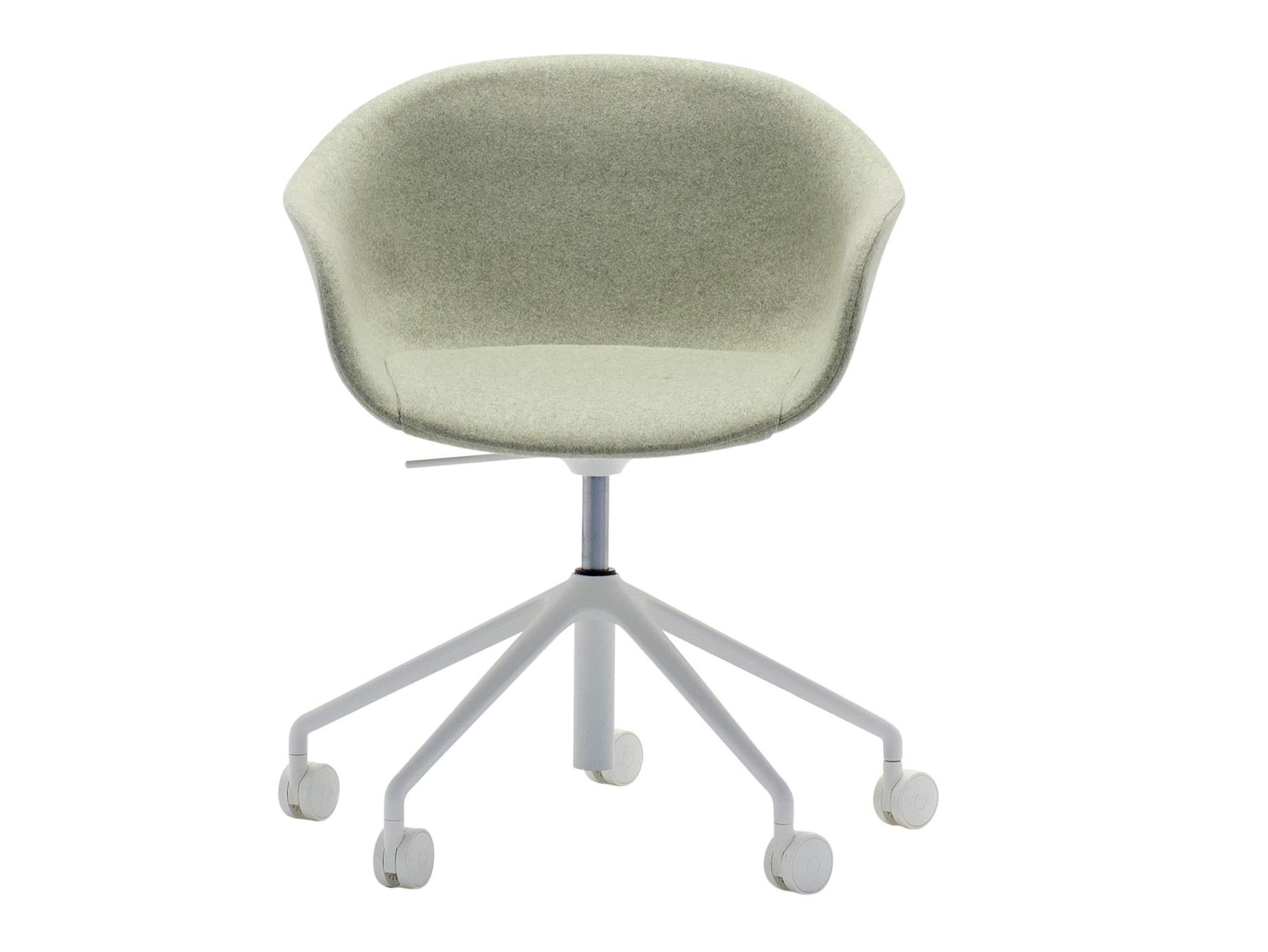 Swivel fabric office chair with 5Spoke base with castors NEXT SO0498