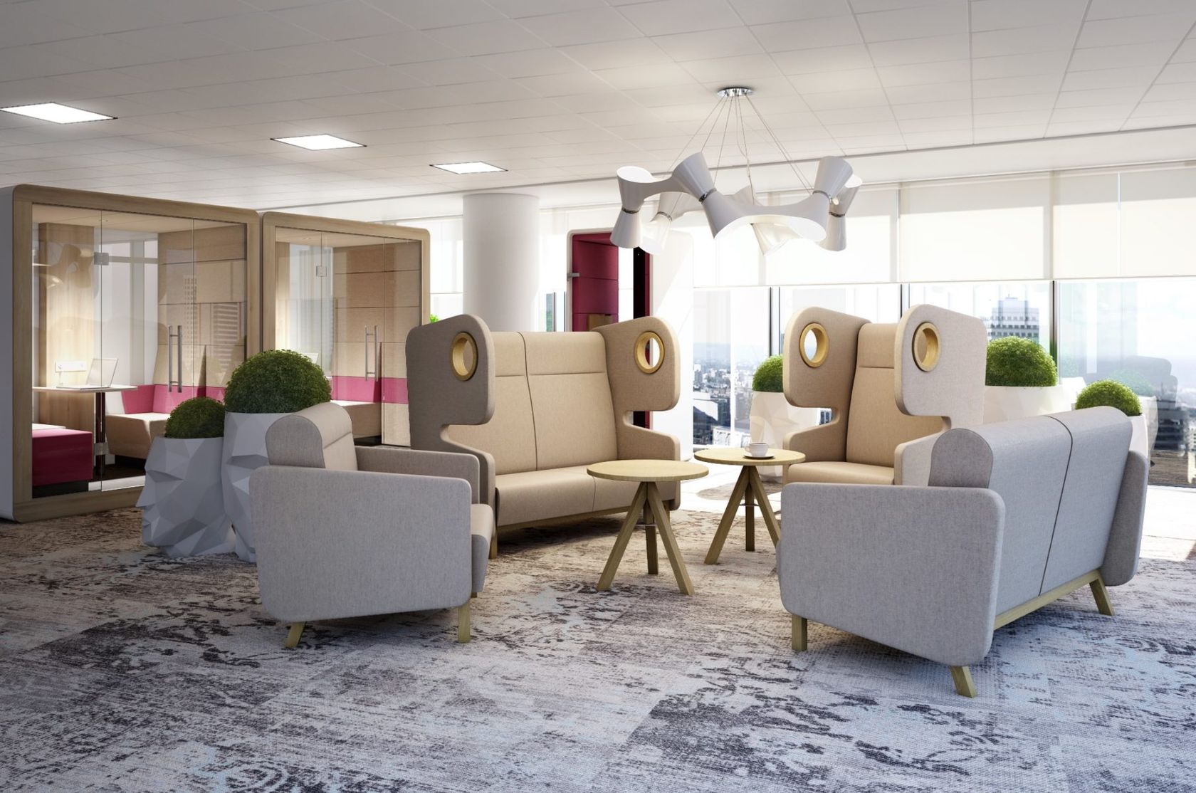 PACKMAN | High-back armchair Packman Collection By Mikomax Smart Office ...