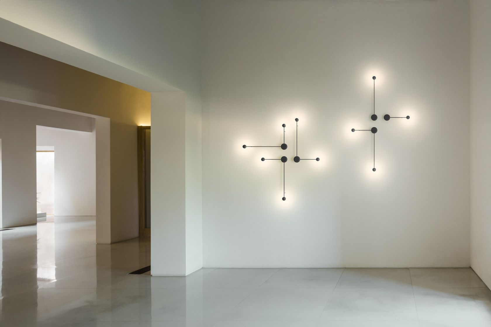 PIN Wall lamp Pin Collection By Vibia design Ichiro Iwasaki