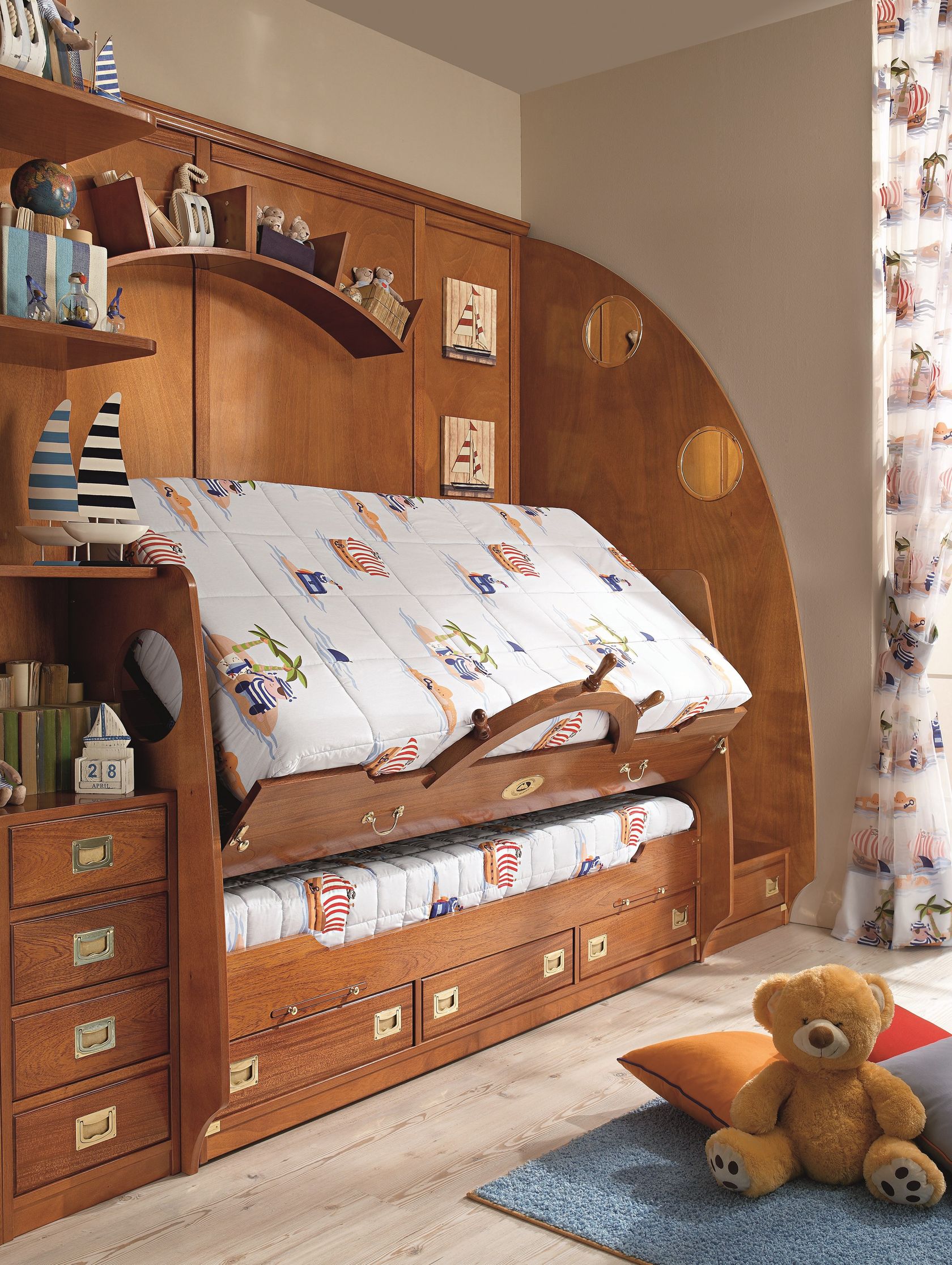 244 Cameretta Con Letto Estraibile By Caroti