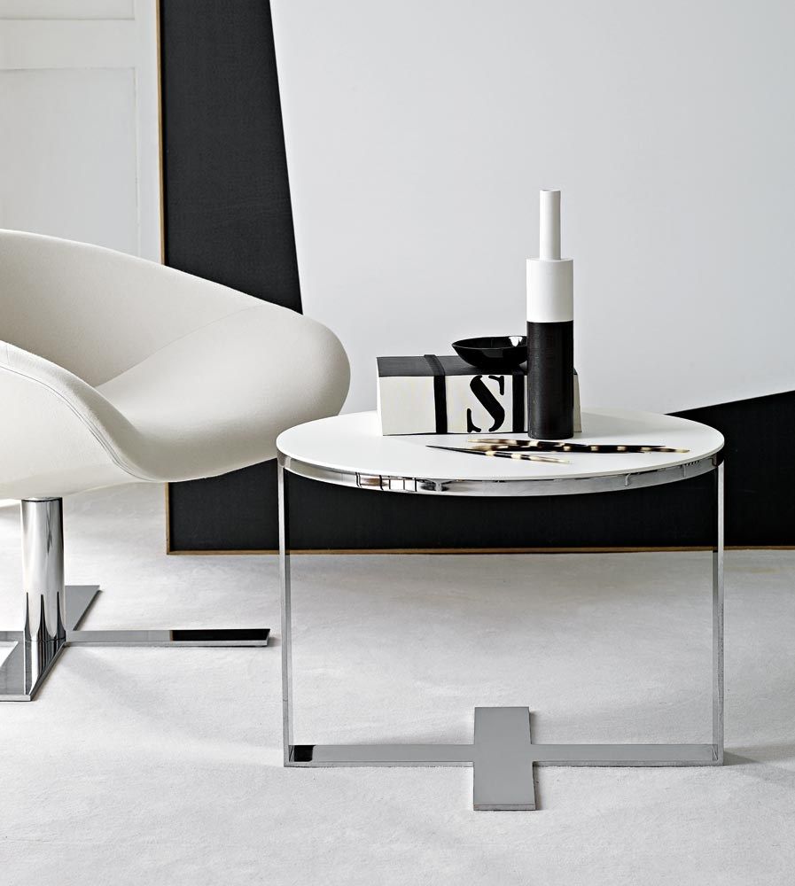 EILEEN Round coffee table By B&B Italia | design Antonio Citterio