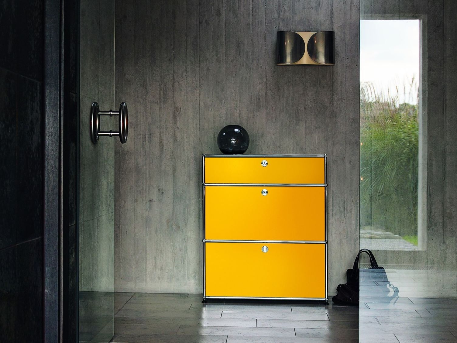 USM HALLER LIVING ROOM STORAGE | 抽屉柜 By USM 设计师Fritz Haller